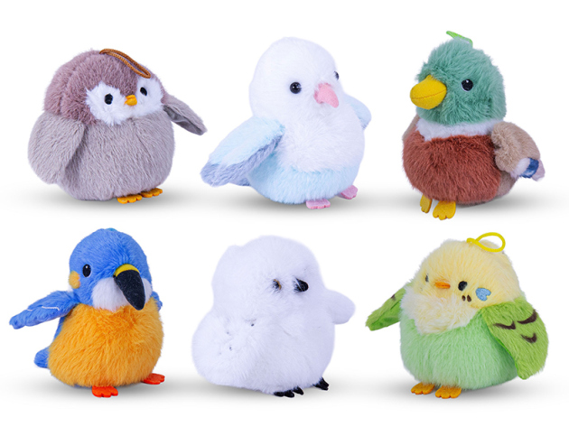 Vogelbaby bunt;10 x 12 cm; 6-fach sort.; einzeln