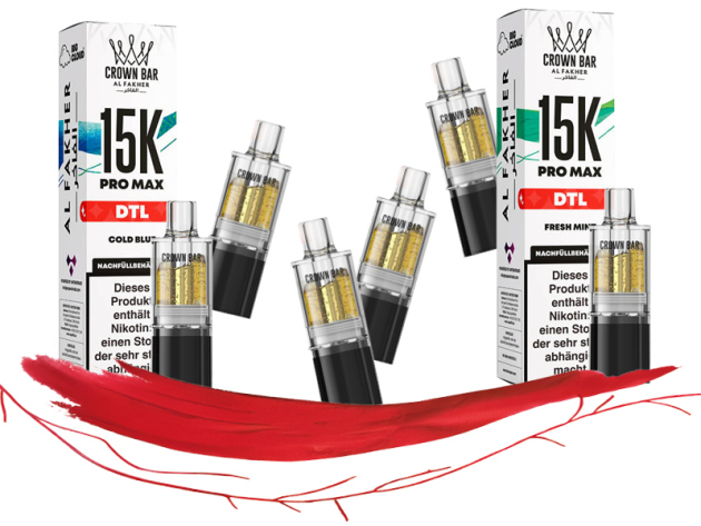 Al Fakher 15K PRO MAX Pod für nur 8,49 Euro statt 9,50 Euro