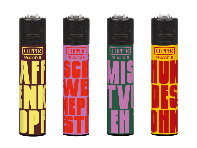 Clipper Large SCHIMPFTIERE; 48er Display