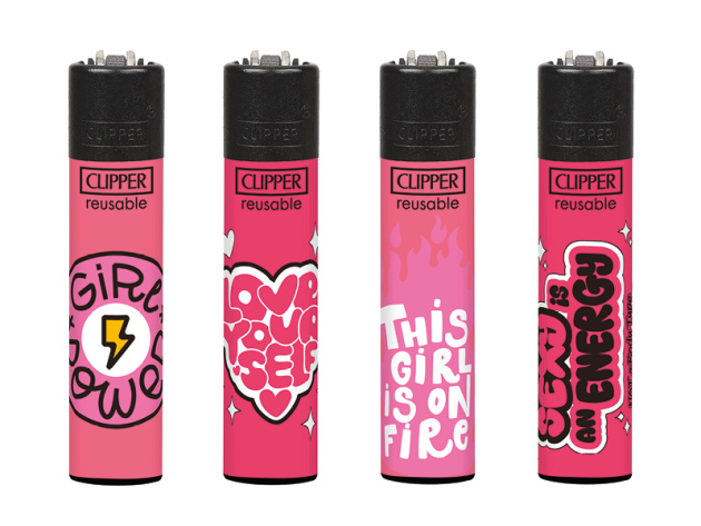 Clipper Large GIRL POWER; 48er Display