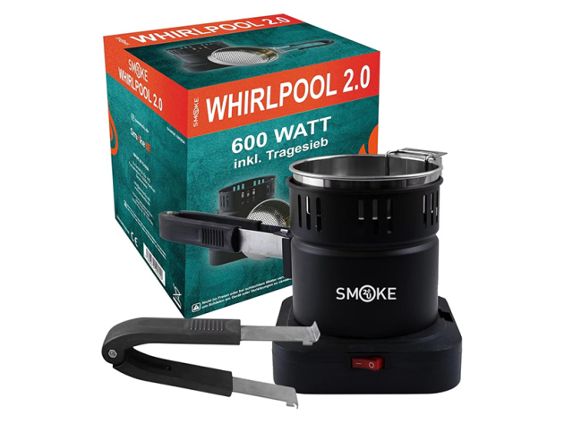Elektrischer Kohleanzünder - Whirlpool 2.0 - 600 Watt