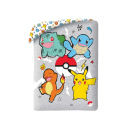 Pokémon Bettbezug (Pikachu, Bisasam, Glumanda und Schiglotte) - UVP: 25,00 Euro