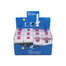 Glasbong "3 Farben" Mini; 4-fach sort.;...