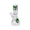 Glasbong "Bird"; 4-fach sort.; Höhe 20 cm, Percolator & Chillum