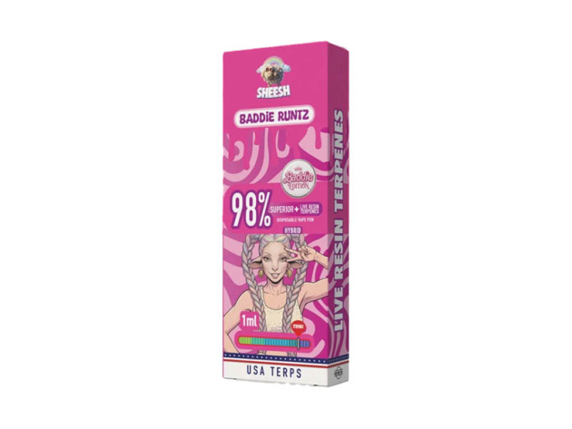SHEESH Superior Pro - Baddie Runtz (Süßigkeiten, fruchtig) - Blend 98% - 1ml