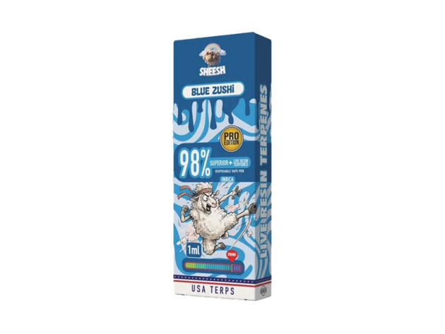 SHEESH Superior Pro - Blue Zushi (Beerenmix) - Blend 98% - 1ml