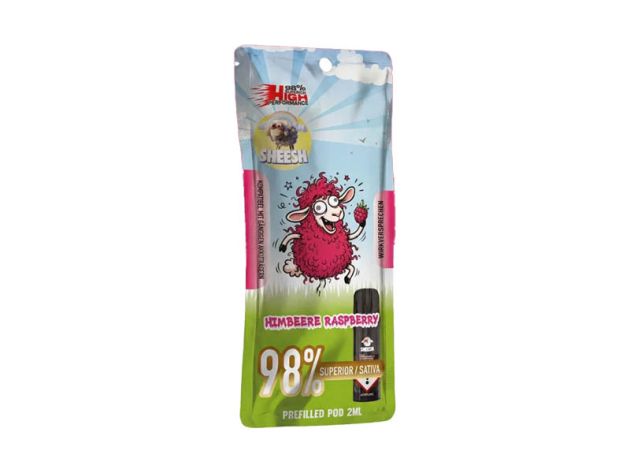 SHEESH Signature Pod - Himbeere Raspberry (Himbeere) - Blend 98% - 2ml