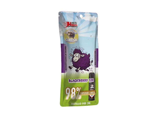 SHEESH Signature Pod - Blackberry Ize (Ice, Brombeere) - Blend 98% - 2ml
