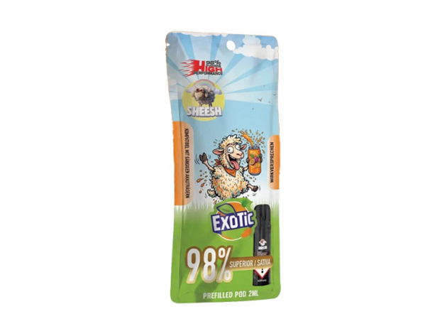SHEESH Signature Pod - Exotic (Früchtemix) - Blend 98% - 2ml