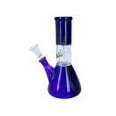 Glasbong "Graffiti"; 4-fach sort.; Ø 4 cm; Höhe 20 cm, Chillum & Perkolator