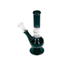Glasbong "ICE"; 3-fach sort.; Ø 2,8 cm; Höhe 18 cm, Chillum & Perkolator