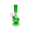 Glasbong "ICE"; 3-fach sort.; Ø 2,8 cm; Höhe 18 cm, Chillum & Perkolator