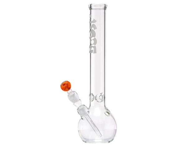 Glasbong "Boost", transp.; Ice; round base; Ø 5 cm; H: 41 cm; Schliff 18,8 mm