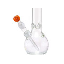 Glasbong "Boost", transp.; Ice; round base; Ø 5 cm; H: 41 cm; Schliff 18,8 mm