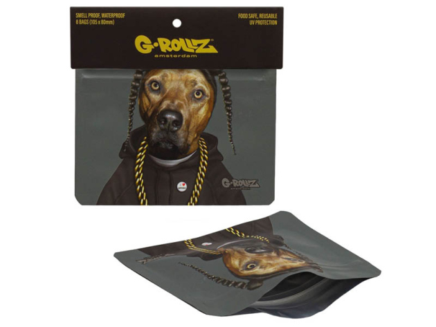 G-ROLLZ "Rap" Geruchsdichter Beutel (8er Pack)