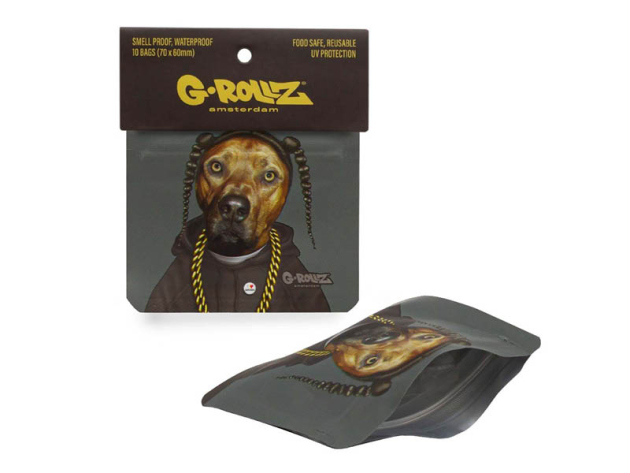 G-ROLLZ "Rap" Geruchsdichter Beutel (10er Pack)
