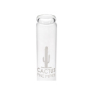 Glasbong "Cactus", transp.; beaker; Ø 5 cm; H: 44 cm; Schliff 18,8 mm