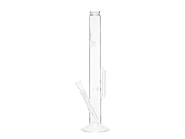 Glasbong "Cactus", transp.; straight; Ø 5 cm; H: 49 cm; Schliff 18,8 mm