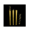 G-ROLLZ "Golden Cone" (24k GOLD) 6er Display