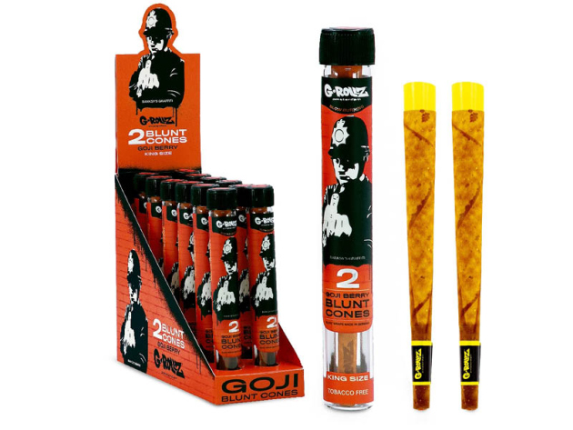 G-ROLLZ Banksys Graffiti, 2x Pre-rolled "Goji Berry" 12er Display