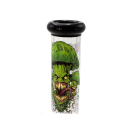 Glasbong "Wild Witch", transp.; Beaker; Ø 4 cm; H: 26 cm; Schliff 18,8 mm