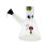 Glasbong "Tiki", transp.; Beaker; Ø 4 cm; H: 26 cm; Schliff 18,8 mm