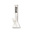 Glasbong "Amsterdam", transp.; Beaker; Ø 4 cm; H: 30 cm; Schliff 18,8 mm
