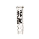 Glasbong "Amsterdam", transp.; Beaker; Ø 4 cm; H: 30 cm; Schliff 18,8 mm