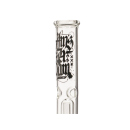 Glasbong "Amsterdam", transp.; Beaker; Ø 4 cm; H: 30 cm; Schliff 18,8 mm