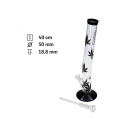 Glasbong "Cannabis"; 3-fach sort.; Ø 5...