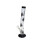 Glasbong "Cannabis"; 3-fach sort.; Ø 5 cm; Höhe 40 cm, Chillum & Diffusor