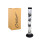 Glasbong "Cannabis"; 3-fach sort.; Ø 5 cm; Höhe 40 cm, Chillum & Diffusor