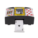 Spielkartenmischgerät; ca. 21 x 11,5 x 9,5 cm; UVP: 11,95 Euro