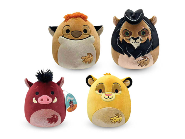 Squishmallows König der Löwen 20cm, 4-fach sortiert, einzeln