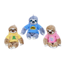 Faultier mit Hoodie, 3-fach sortiert, 30/52cm, einzeln