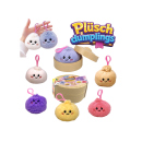 Dumplings Plüsch "flauschige Freunde"; 5,5 cm; 6-fach sort.; 12er Display