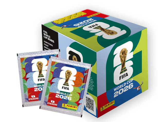 Panini FIFA WM 2026; Sticker - 50er Display