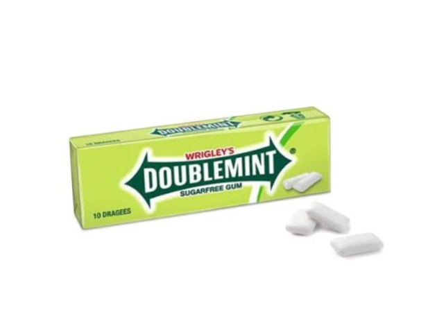 Wrigleys Double Mint Kaugummi à 10 Streifen; 10er Pack