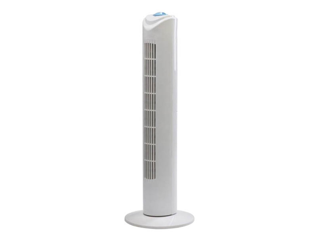 Turmventilator weiß 81cm, 80 Grad Schwing. - UVP: 38,99 Euro