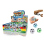 Stretchy Glitzer Ball Fussball, 65mm, 12er Display