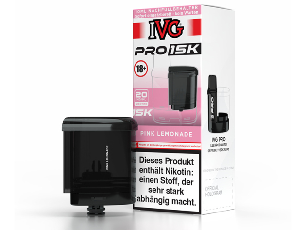 IVG Pro 15K - Pod - Pink Lemonade (Beeren Limonade) - 20mg