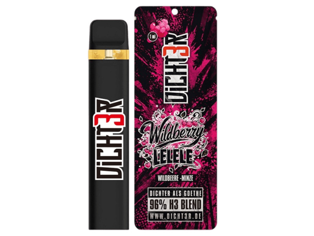 DICHT3R H3 Superior - Wildberry Lelele (Beeren) - ca. 600 Züge - 96%