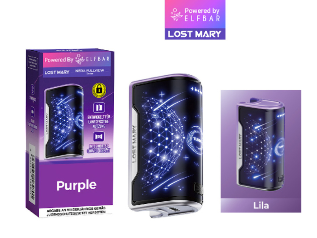 Lost Mary -  Nera Max Fullview Device - Purple