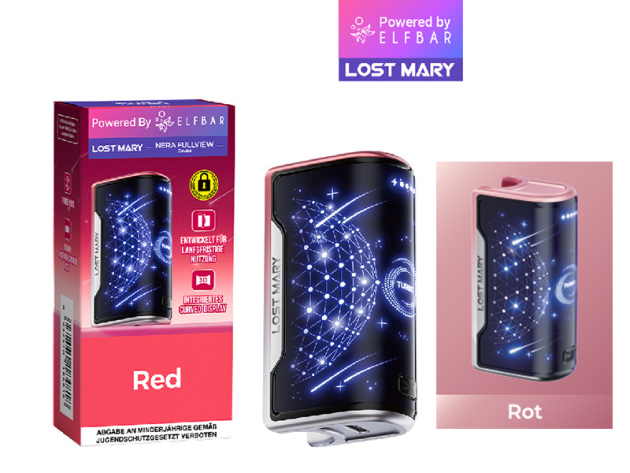 Lost Mary -  Nera Max Fullview Device - Red