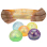 Stretchy Glitzer "Ball"; 6-fach sort.; 12er Display