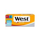 West Special Size Red, 250 cigarette tubes, 4p package