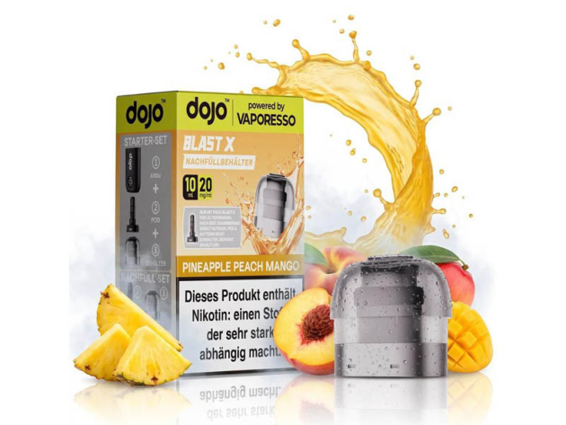 Vaporesso - Dojo Blast X - Pod - Pineapple Peach Mango - 20mg