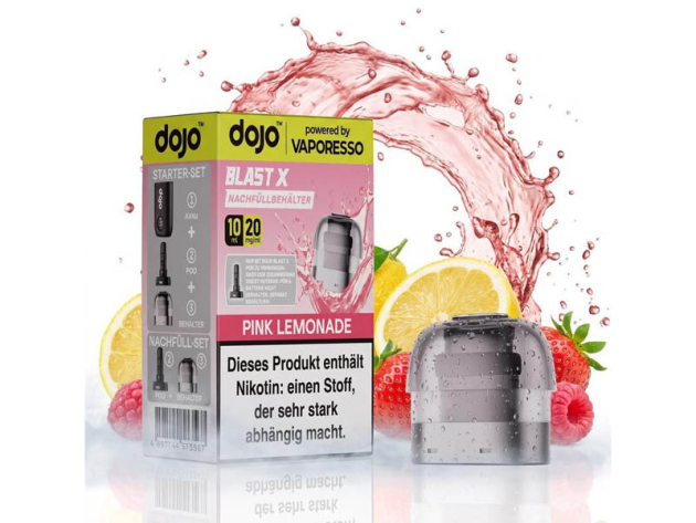 Vaporesso - Dojo Blast X - Pod - Pink Lemonade - 20mg