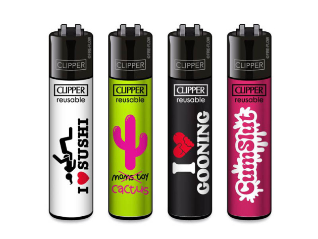 Clipper Large Sonder Edition FFX ADULT SLOGAN #4, 48er Display