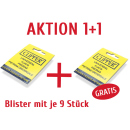 AKTION 1+1 Clipper Feuersteine, 1 Blister je 9 Steine -...